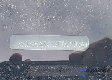 2014 BMW 535D из США, поврежденный, VIN WBAXA5C52ED690864